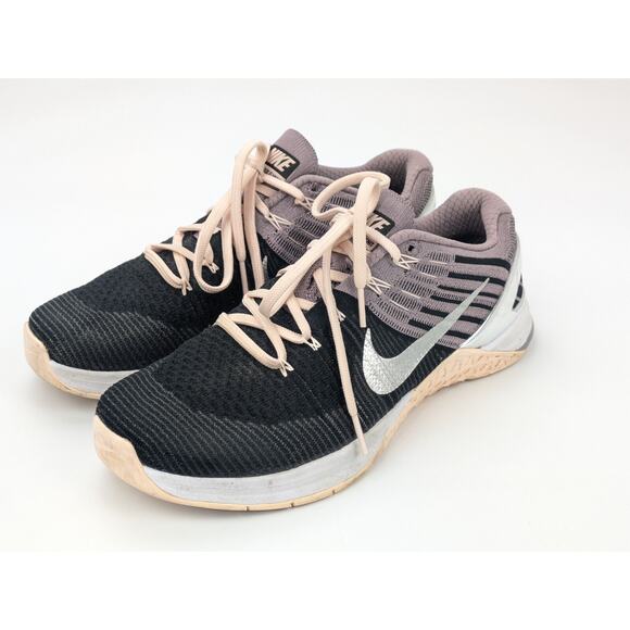 Nike Womens Metcon DSX FK Bionic 904659-001 Black Running Shoes Sneakers Sz 10 - Picture 4 of 7